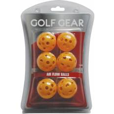 Billiga Golfbollar GolfGear Practice Ball Airflow 6-pack orange