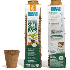 Back To The Roots 24ct Organic & Peat Free Plantable Seed Starting