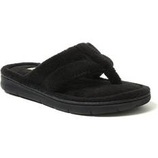 Slingback Slippers Dearfoams Melanie Terry Thong Slipper - Black