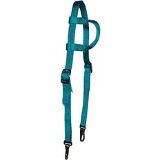 Turquoise Bridles Triple Nylon Trail Single Ear Bridle Turquoise Horse