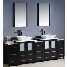 Bathroom Furnitures Fresca Fresca FVN62-72-VSL Torino 84" Double