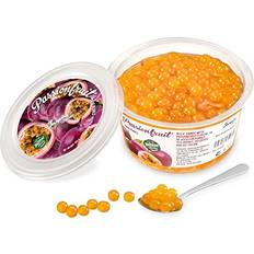 The Inspire Food Company Inspire Food Company 1 lb Passionfruit Popping Fruit Boba Bubble