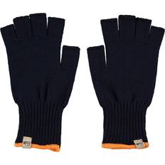 Blue Gloves & Mittens Fingerless Wool Gloves