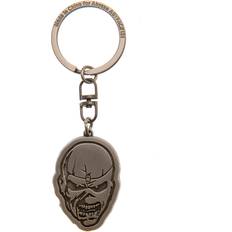 Iron Maiden Metal Eddie Keyring - Silver