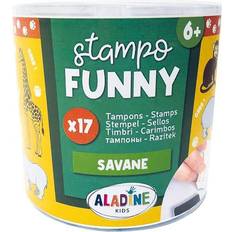 Aladine, Stempel, Kinder Stempel Funny Savanne