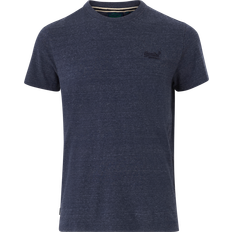 Superdry Men T-shirts Superdry Organic Cotton Essential Logo T-Shirt - Dark Indigo Blue Marl