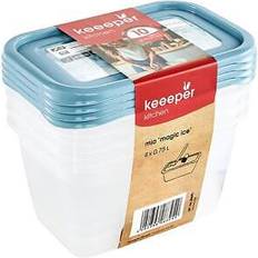 Keeeper Frysedåse Sæt Mia Magic Ice 4x 0.75 Liter