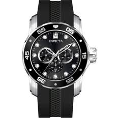 Invicta Wrist Watches Invicta Black Mens Pro Diver Watch