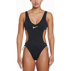 Nike XS Swimsuits Nike Cutout One Piece Black