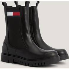 Tommy Hilfiger Dam Chelsea boots Tommy Hilfiger Dam Tjw lång Chelsea-stövel Mid, Svart