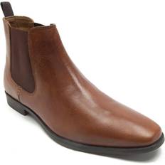 Thomas Crick 'Addison' Formal Leather Chelsea Boots Tan