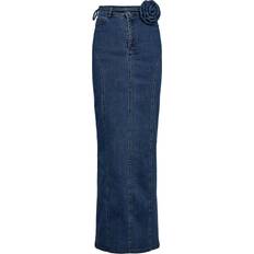 ROTATE Birger Christensen Blåa Kläder ROTATE Birger Christensen Stretchy Maxi Skirt Dam Maxikjolar