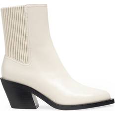 Coach Slip-On Ankle Boots Coach Prestyn Bootie Chalk Women's Shoes White