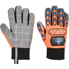 Arbejdstøj & Udstyr Portwest Aqua-Seal Pro Handske - Orange/Blå