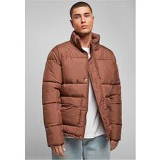 Herr - Kort Jackor Urban Classics Kort pufferjacka för män, bark
