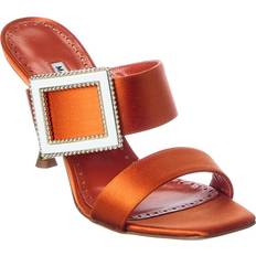 Leather - Men Sandals Manolo Blahnik Tuliaba Satin Sandal