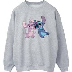 Gensere Disney Herren Lilo & Stitch Bermudashorts Baumwoll-Sweatshirt