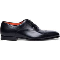 Santoni Oxford Santoni Lavante Lace Up Cap Toe Oxford Dress Shoes - Men's