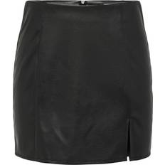 Cuero - Mujer Faldas Only Leni Mini Skirt - Black