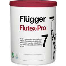 Flügger Inomhusfärger Målarfärg Flügger Flutex Pro 7 Väggfärg 0.7 L Vit