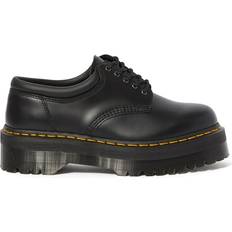 Laced Derby Dr. Martens 8053 Quad - Black/Polished Smooth