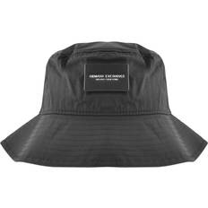 Armani Exchange Hats Armani Exchange Logo Bucket Hat Black