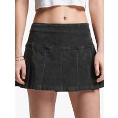 Corduroy - Women Skirts Superdry Vintage Pleated Cord Mini Skirt