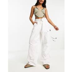 Superdry Pants Superdry Women's Baggy Parachute Pants White