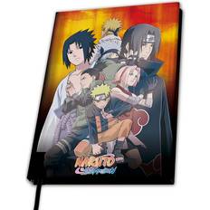 Grey Notepads Naruto Konoha Group Notebook Multicolored