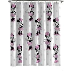 Rosa Tende da Doccia Jay Franco Cheery Minnie Mouse Shower Curtains