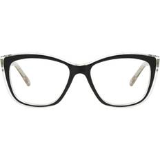 Glasses & Reading Glasses Square in Black Leopard by Foster Grant Gloria Multi Focus Blue 1.25 Black Leopard