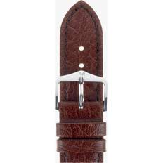 Hirsch Klockarmband Hirsch Highland 24mm Long Brown Leather 04302010-2-24