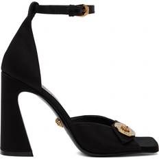 Viscose Heeled Sandals Versace Medusa Silk Sandal