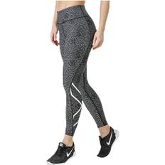 2XU Dam Tights 2XU Mid-Rise Compression Print Tights W White/Black