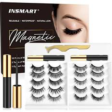 Magnetic Eyelashes with Magnetic Eyeliner Kit -10 Pairs Upgraded 3D 5D Magnetic