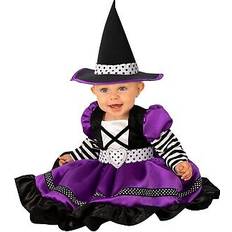 Purple Fancy Dresses Bristol Novelty Childrens/Kids Witch Costume