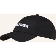 Tommy Hilfiger Black Caps Tommy Hilfiger Monotype Canvas Cap Black, Black, Men Black