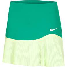 Tennis - Vert Jupes Nike Dri-Fit Advantage Pleated Jupe Femmes - Vert