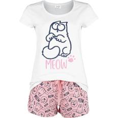 Sí Ropa de dormir Pijama de Simon's Cat - Meow - Rosa