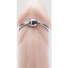 Sexleksaker LoveHoney DOMINIX Deluxe Steel Glans Ring Silver