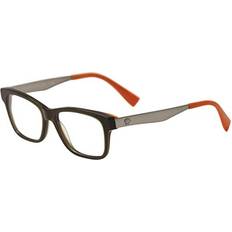 Versace Orange Glasses Versace VE3245 5235 Transparent Green/Orange 55MM