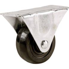 Shepherd 3 Inch Soft Rubber Rigid Plate Caster