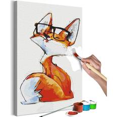 Artgeist Mal selv billede Eyeglass Fox 40 x 60 cm