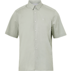 Calvin Klein Gröna Skjortor Calvin Klein Skjorta Stretch Poplin S/S Regular Shirt Grön