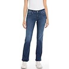Replay New Luz Bootcut Stretch Jeans - Blue