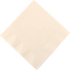 Beige Paper Napkins Amscan Vanilla Crème 3-Ply Luncheon Napkins Pack of 50 Party Supply