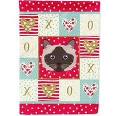 Garden & Outdoor Environment Caroline's Treasures CK5090GF Birman Cat Love Flag Garden