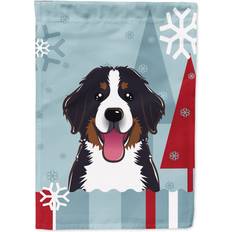 Garden & Outdoor Environment Caroline's Treasures Caroline's Treasures BB1733CHF Winter Holiday Bernese Mountain Dog Flag