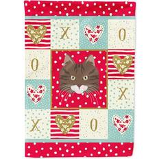 Garden & Outdoor Environment Caroline's Treasures Norwegian Forest Cat Garden Size Outdoor-Flags Multicolor