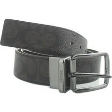 Harness Buckle Cut-to-size Reversible Mahogany 38mm Belt